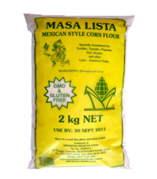Masa lista Corn flour